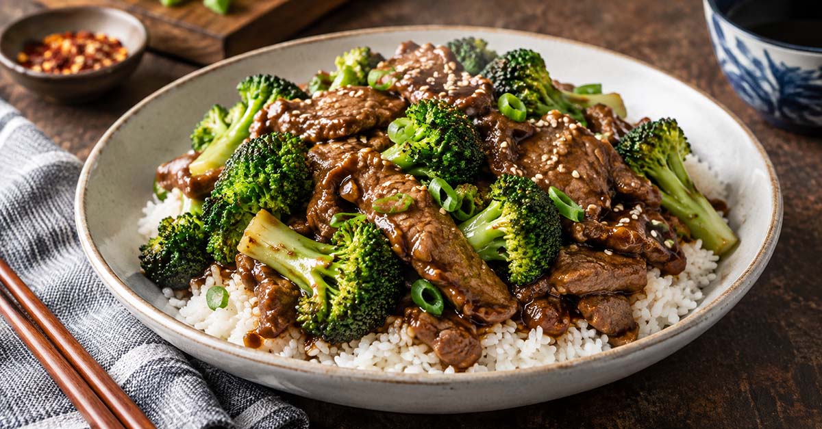 Beef & Broccoli Stir-Fry